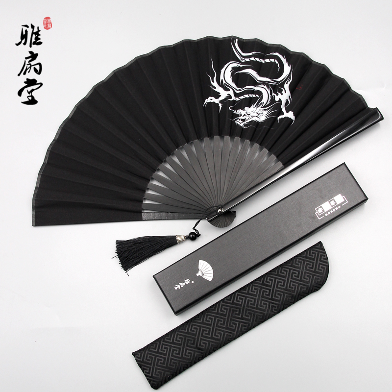 8 inch Chinese female folding fan folded fan with the ancient air flow su