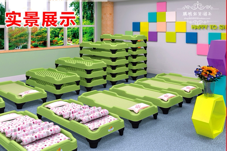 New Children Plastic Bed Bed Lunch Bed & Kinderbeds Baby Bed Premature Center Folding Bed