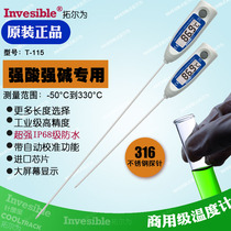 T 115 stainless steel 316 probe Industrial chemical corrosion resistant strong acid strong base special electronic probe thermometer
