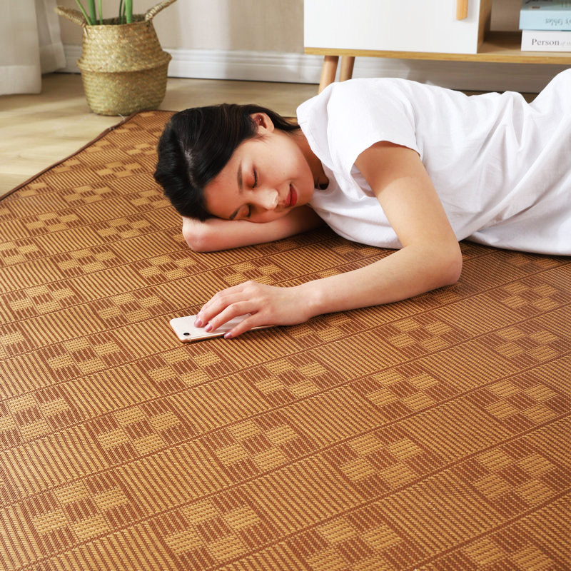 Summer mat carpet summer living room bedroom bedside tatami floor mat summer children crawling mat room home