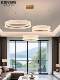 2026 New Italian-Style Eye-Protecting Living Room Chandelier, Modern, Simple, Light Luxury, Stylish, Villa Lobby Main Light