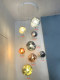 Colorful Lava Staircase Chandelier Modern House Empty Decorative Lamp Loft Duplex Apartment High Stairwell Chandelier