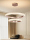 Italian living room chandelier, fashionable design, restaurant main light, new light luxury diamond round LED atmospheric main lighting