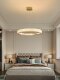 Modern Italian Minimalist Living Room Circle Chandelier Nordic Simple Light Luxury Atmospheric Led Ring-Shaped Bedroom Dining Room Lighting Fixtures