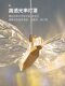 Butterfly Chandelier Bedroom Bedside Chandelier Creative Light Luxury Personality Foyer Entrance Light Girl's Master Bedroom Double-Head Pendant Light