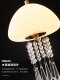 Staircase Chandelier Modern Minimalist Duplex Villa Open Space Light Luxury Creative Jellyfish Loft Living Room Rotating Long Chandelier