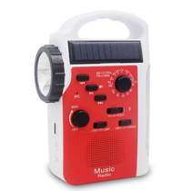 Outdoor Camping Lights Solar Camping Lights Hand Generation Horselight Multifunction Radio Disaster Relief Emergency