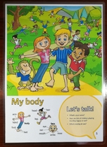 Cambridge childrens English 123startersmoversflyers exam Vocabulary Word list Plastic card