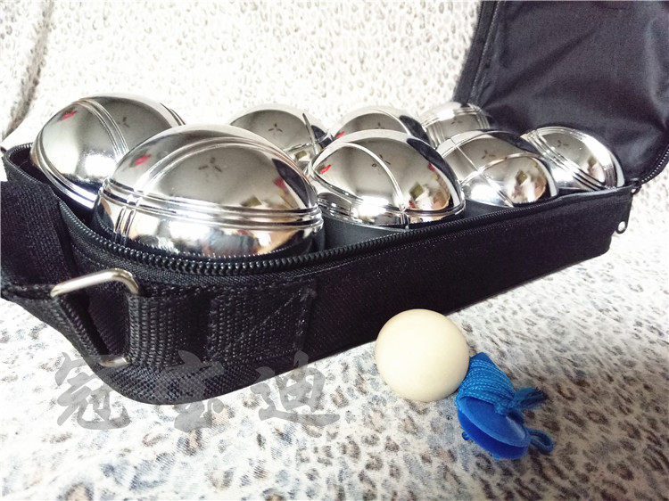 8-PACK LAWN BALL FRENCH PETANQUE FITNESS BALL METAL BOCCE BALL BOULES PETANQUE BOCCE