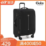 GOBY Вместительный и большой чемодан, 20 дюймов, ткань оксфорд
