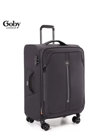 GOBY Вместительный и большой чемодан, 20 дюймов, ткань оксфорд