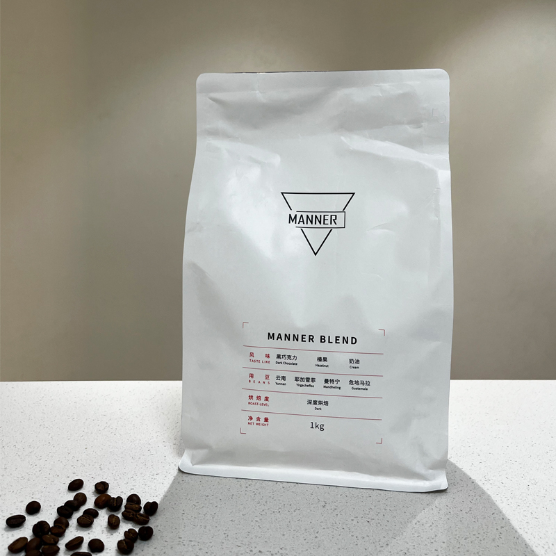 Store Purchases the Same Manner Blend Italian Blend Coffee Beans, Dark Roast, 1kg, Arabica, Freshly Roasted