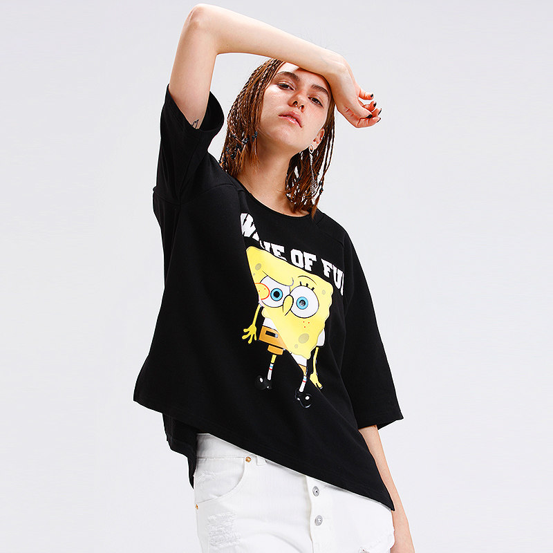 Fun spongbob系列 纯棉 海绵宝宝 短袖T恤 天猫优惠券折后¥89包邮(¥129-40)男女可选 京东凑单后¥128 Fun spongbob系列 纯棉 海绵宝宝 短袖T恤 天猫优惠券折后¥89包邮(¥129-40)男女可选 京东凑单后¥128