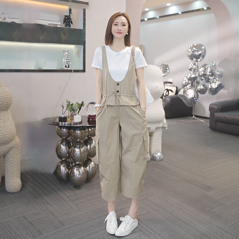 Xivi【Light Breeze】2026 Summer New Fashion Casual Loose Overalls M3967