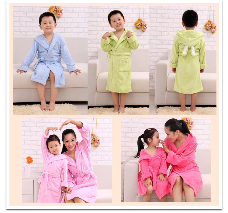 Peignoir jeune robes lapin éponge - Ref 601291 Image 22