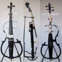 Black half-frame electroacoustic cello electronic cello 4 4 handmade cello many colors to choose from
