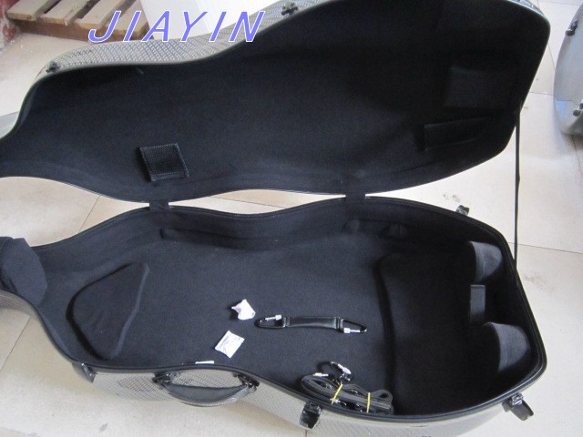 盒 4\/4复合碳纤维大提琴盒 大提琴碳纤维琴盒图