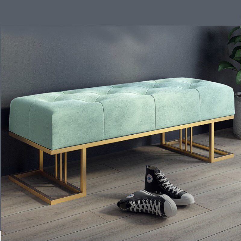 Changing shoes stool home door entry door wearing shoe stool light luxury bed end sofa bench bench clothing store sofa cloakroom stool