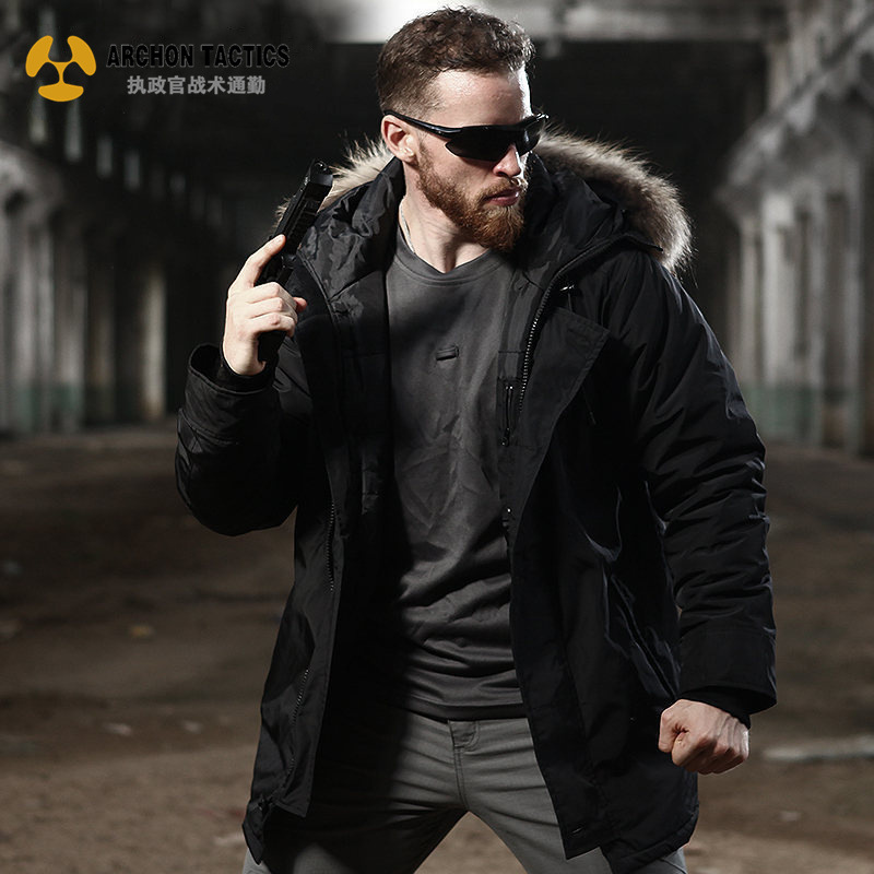 Special soldier cotton clothes male cap outdoor coat fan tactical wind and waterproof thickness warm clothes