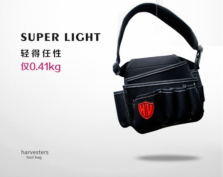 Wallpaper sticker kit Wallpaper construction kit thickened oxford cloth Multi-function maintenance Pocket hardware bag