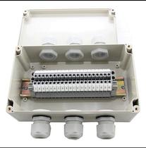 Outdoor waterproof junction box with terminal plastic waterproof case outdoor monitoring Sub-wire box weak electric terminal box power box