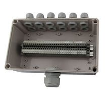 One in twelve Out of junction box with 30 terminals Waterproof Sub-Line Box Outdoor Waterproof Episode box Confluence box