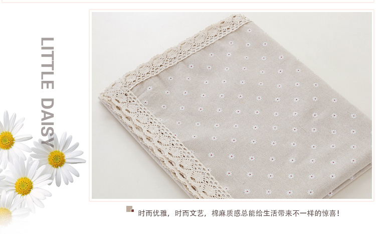 Khăn trải bàn bằng vải cotton và khăn trải giường kiểu Nhật Bản nhỏ tấm trải bàn nhựa