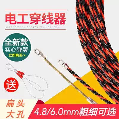 Thread, electrical puller, concealed tube lead, string thread threading, cable network route, universal manual threading artifact