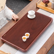 Bois de thé Électrique Tray Solid Wood Tea Sea Office Tea Table Kongfu Tea Furniture 2024 New Separate Small Household Drain Pan