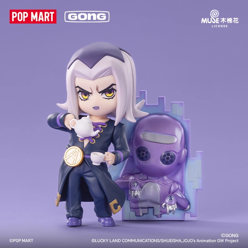 Popmart Authentic Resonance Jojo's Bizarre Adventure Golden Wind Blind Box Figure Gift Popmart Authentic Resonance Jojo's Bizarre Adventure Golden Wind Blind Box Figure Gift