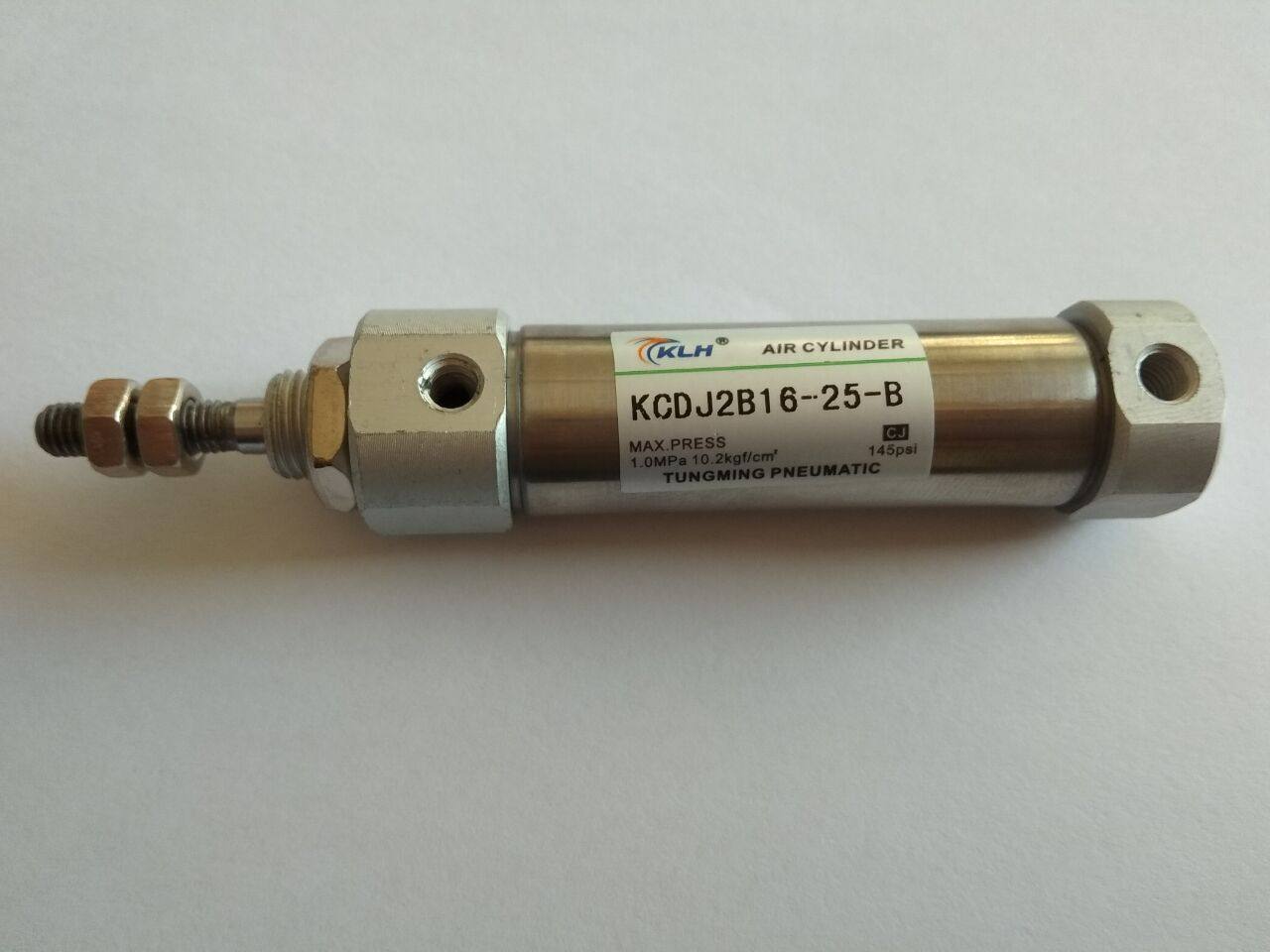 KLH mini cylinder KCDJ2B16-25-B 16*25 16-5-B aluminum alloy cylinder