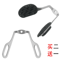 Sun glasses nose rest bracket metal one-piece nose support frame screw eight-shaped saddle card type sunglasses accessories