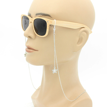 Glasses chain female neck Net red anti-off chain tide fashion decoration pendant retro chain eye sunglasses metal lanyard