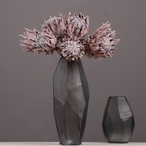 American pastoral living room indoor dining table decoration simulation flower fake flower simulation dry flower dry Imperial King flower