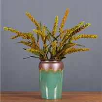 Homestay harvest cat tail Valley millet handmade rice simulation Rice Rice ear decoration home simulation floral fake flower