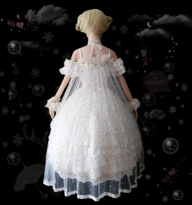 taobao agent Original Lolita Flower Gramopo Gorgeous Lolita Varid/Back Type/Waist/Skill/Simple shawl