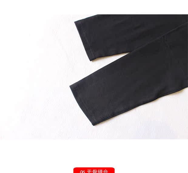 Quần cotton nam mùa thu co giãn vừa vặn Quần eo cao đến đầu gối Quần không xương mềm mại và thoáng khí thân thiện với kích thước thon gọn quần thun ôm