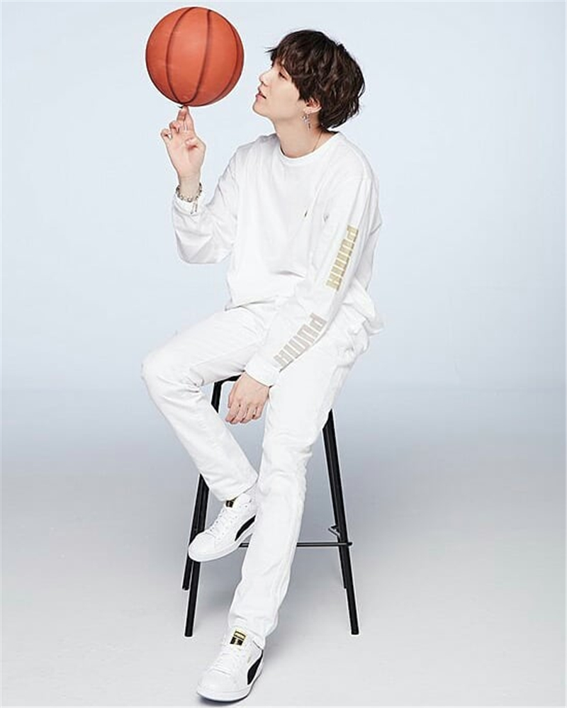 PUMA 彪 板 giày BTS nhóm thanh niên chống đạn nam và nữ bằng sáng chế giày da bình thường mua giày thể thao