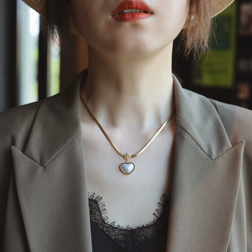 Сексуальное ожерелье, цепочка, не выцветает, легкий роскошный стиль