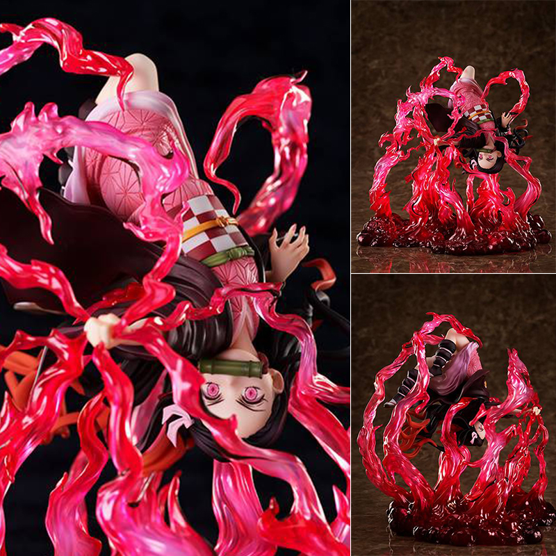 鬼滅の刃　竈門禰豆子フィギュア　アニプレックス　3点　爆血　鬼化　おまけ付き 鬼滅の刃 竈門禰豆子フィギュア アニプレックス 3点 爆血 鬼化