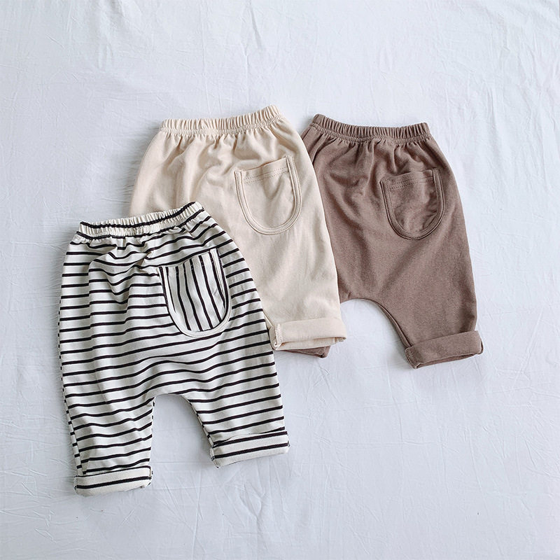 Infant big PP pants Harem pants spring and autumn thin boys big butt pants pure cotton baby girl loose outerwear pants - Taobao