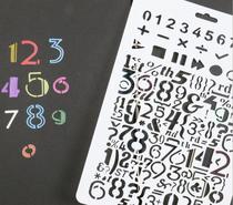 New 9 theme lace ruler commemorative album album making material painting template artifact diy Hand Hollow