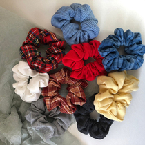 (two) bm California girl large intestine hair ring Korean gge brief hair rope head flower jennie same paragraph