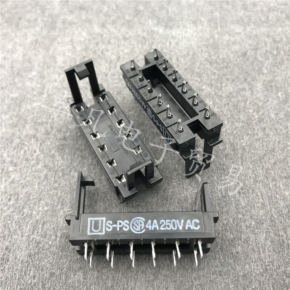 Japanese made Panasonic S - PS 4A 250VAC relay socket base
