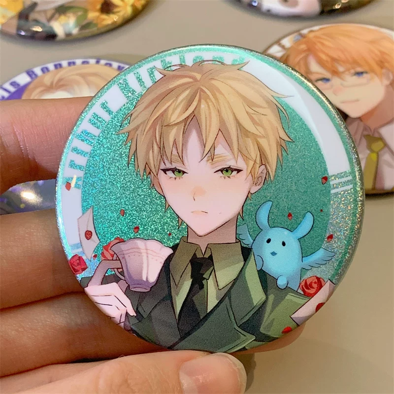 Ключодержатель персонажей APH Hetalia 팬 Periphery Wang Yao Arthur Значок Барджи Оригинальный подвеска