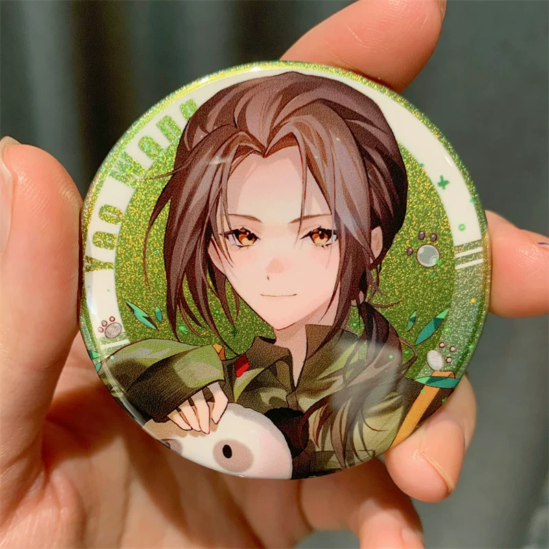 Ключодержатель персонажей APH Hetalia 팬 Periphery Wang Yao Arthur Значок Барджи Оригинальный подвеска