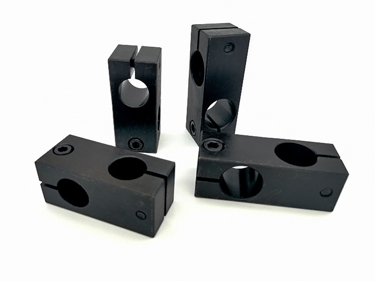 Optical axis cross-type fixed clip connector No. 45 steel fixed clip 16 20 25 optical axis clip seat pillar fixed clip