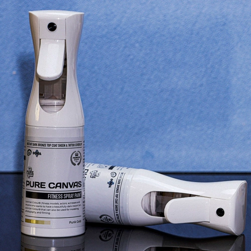 Pure Flash Nano -Spray, бодибилдинг соревновательный цвет масла красавица черная спрей для фитнеса.