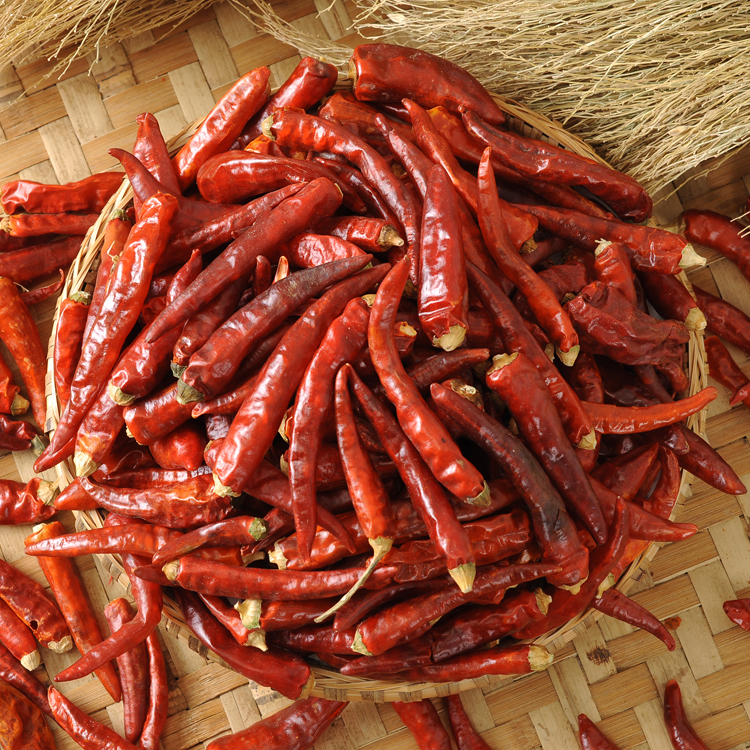 (Mountain tip lilies) Guizhou local variety strips of dried chili pepper 250 gr Schongjiafei artificial weeding
