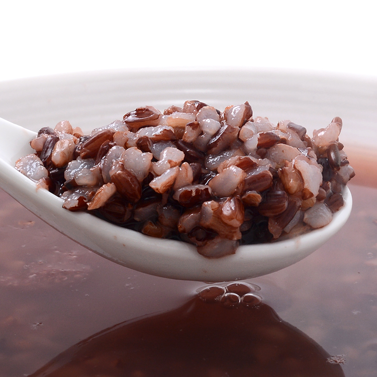 (Mountain tip lily) carmine red rice Guizhou native varieties of red brown rice traditional farming and fertilization of farmhouse fertilizer